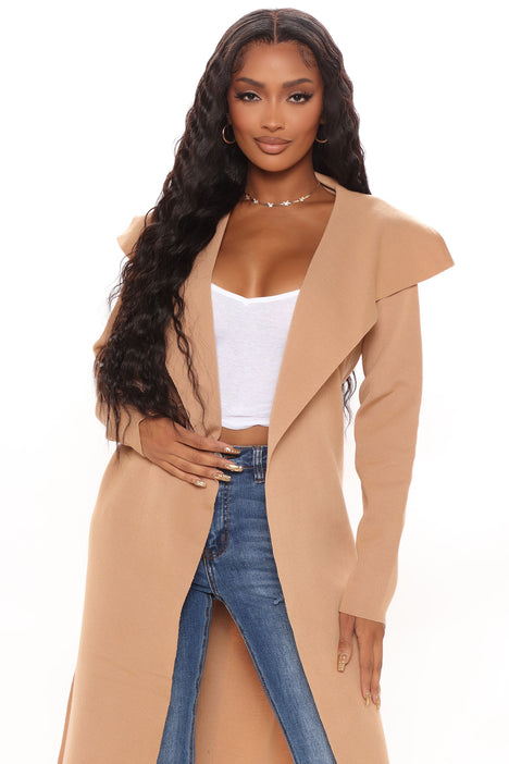 Let s Get Going Cardigan Sweater Camel Fashion Nova Sweaters