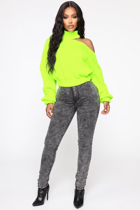Fashion nova yellow sweater best sale