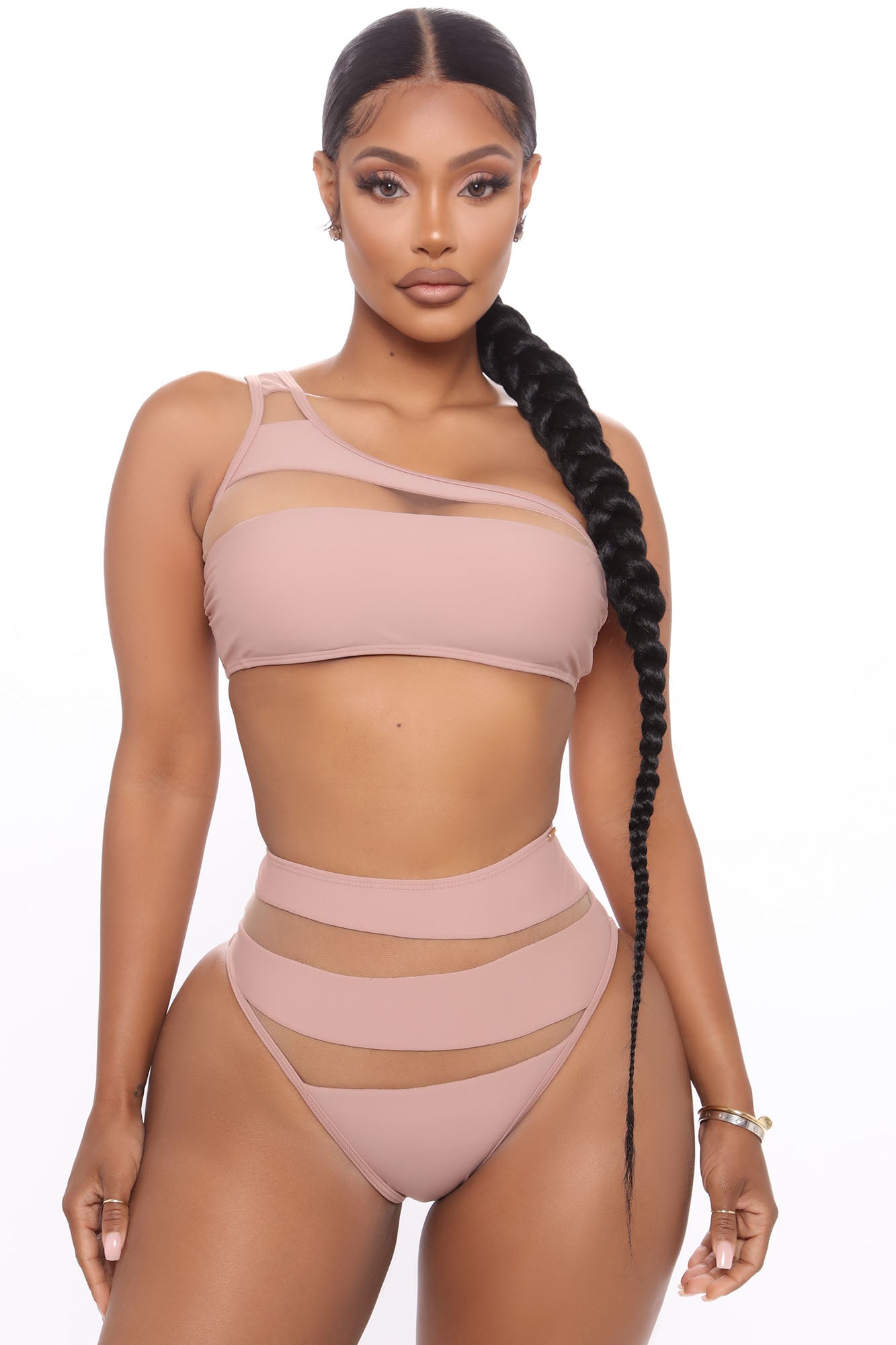 Mesh 2 piece bathing suit clearance