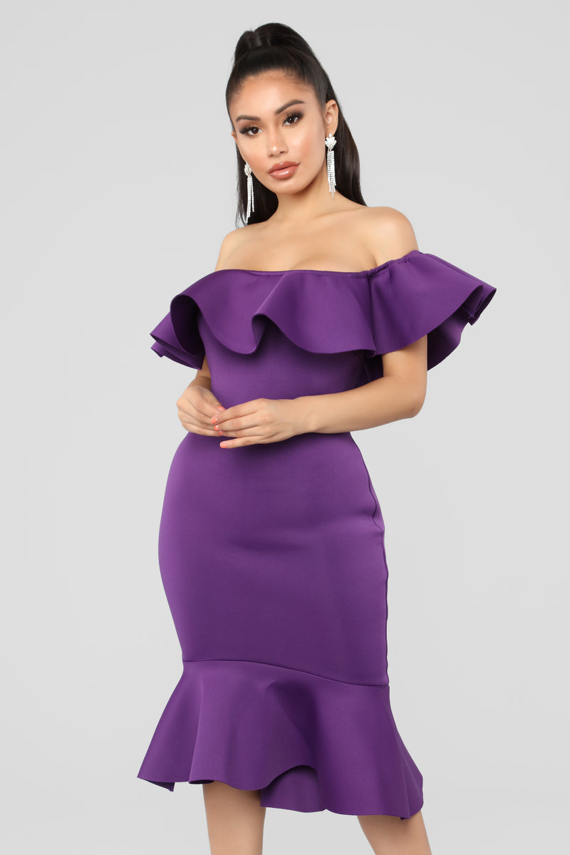 Dinner Date Dress - Purple | Fashion Nova, Dresses | Fashion Nova