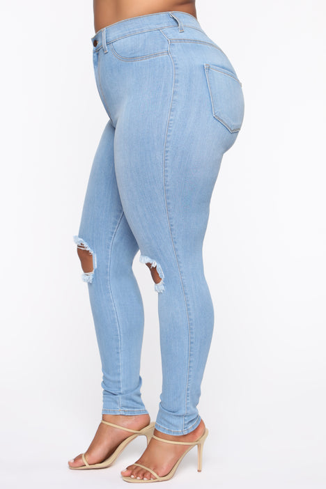 Tough luck 2025 jeans fashion nova