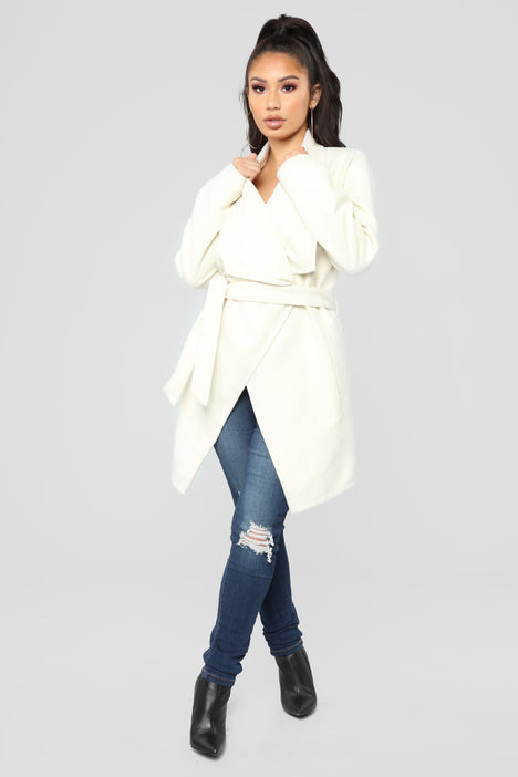 Manhattan Coat Ivory Fashion Nova Jackets Coats Fashion Nova