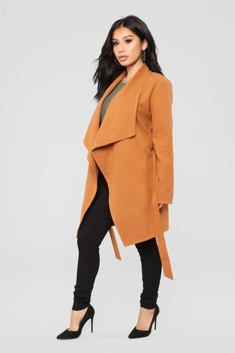 Fashion nova manhattan coat discount