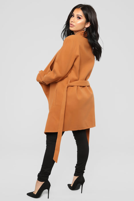 Fashion nova manhattan coat discount