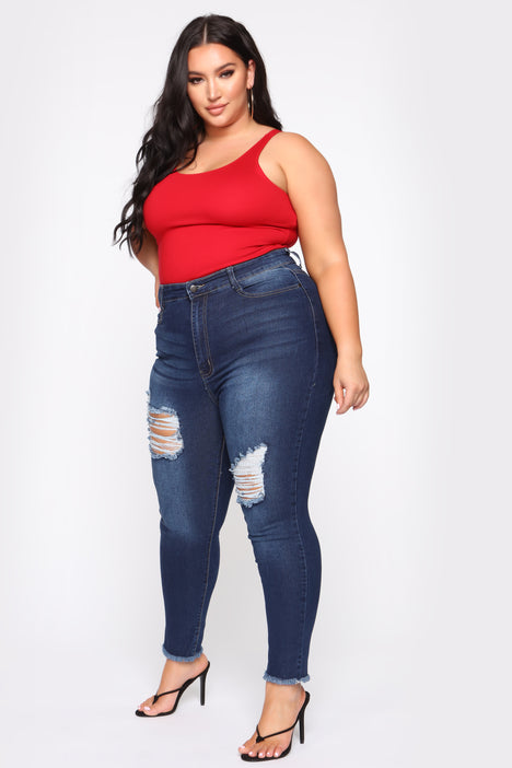 Plus size fashion nova on sale jeans