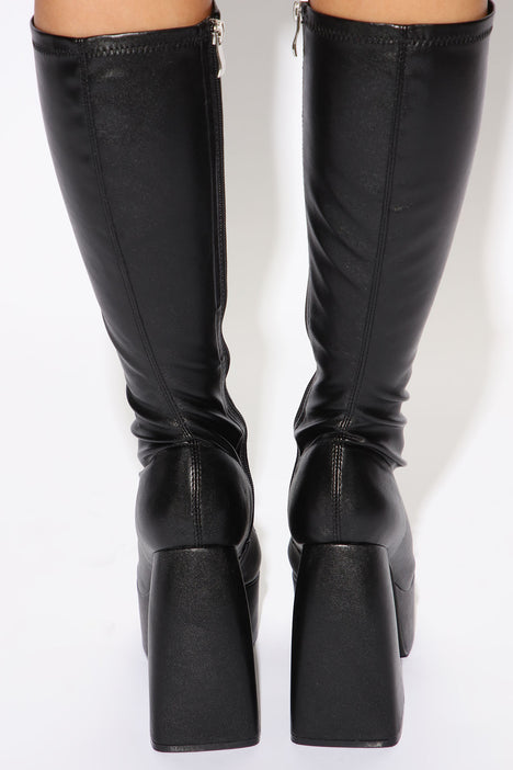 Buffalo knee new arrivals high boots