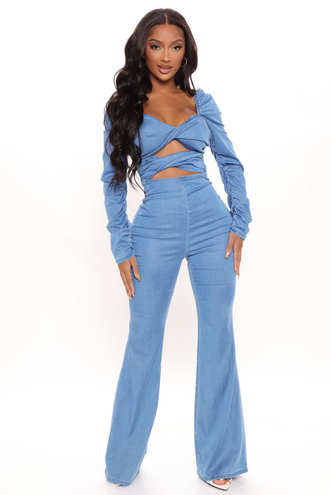 Fashion nova clearance jean jumper