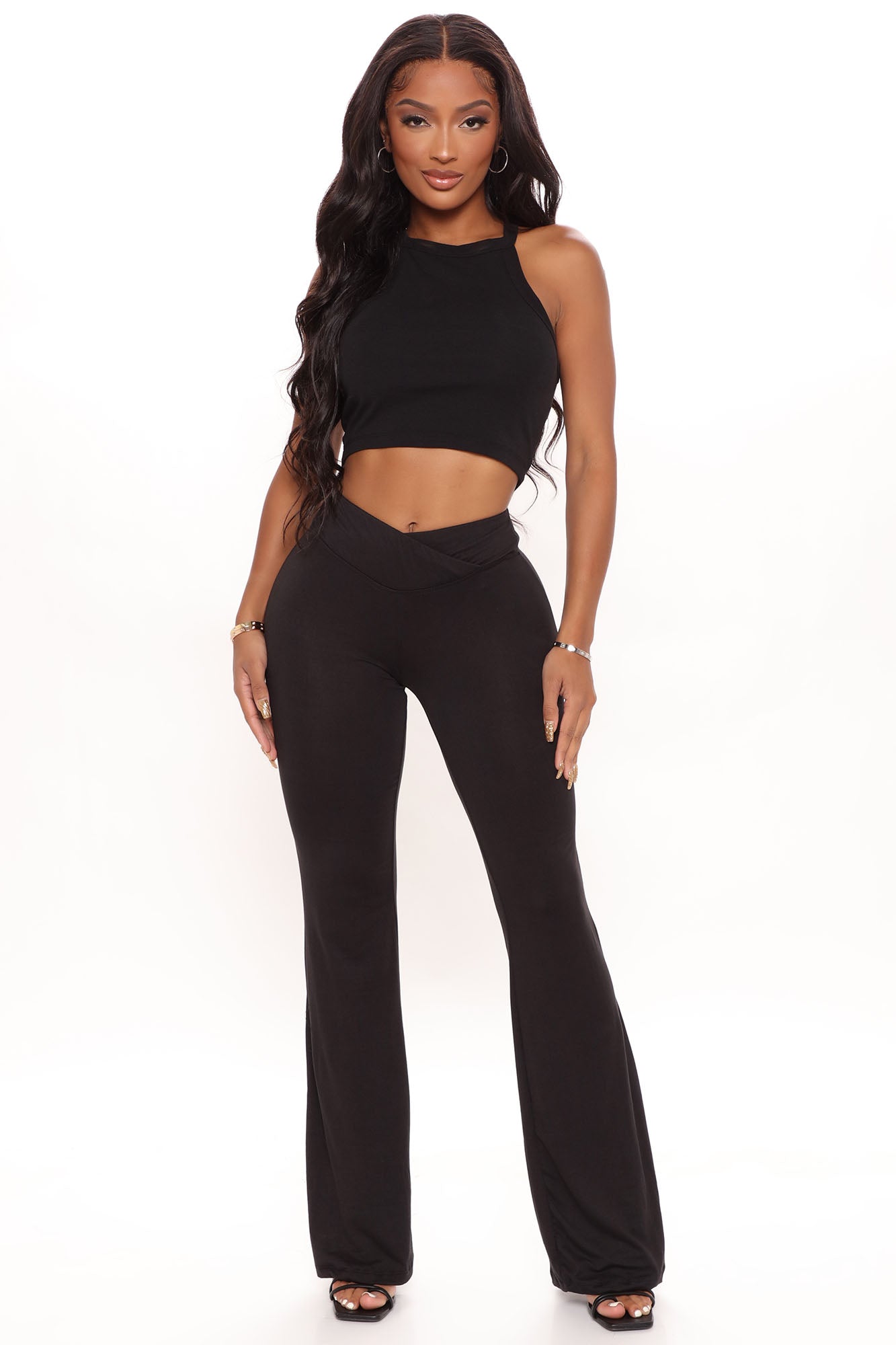 Bell bottom leggings fashion nova shop