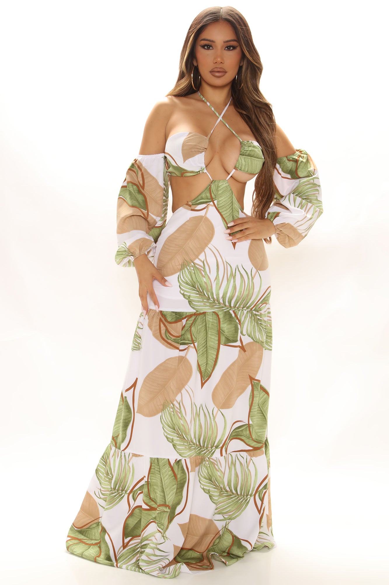 Fashion nova full coverage maxi dress hotsell