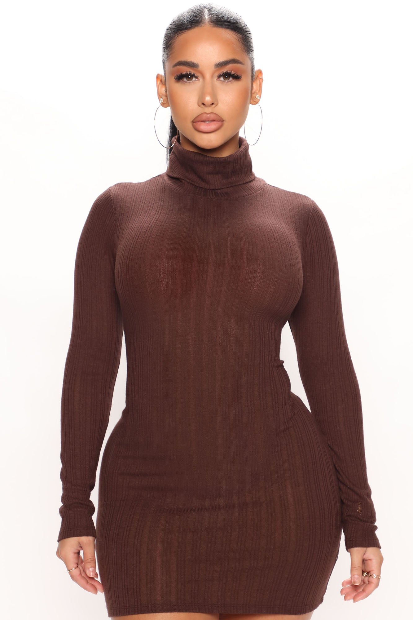 Fashion nova top turtleneck dress