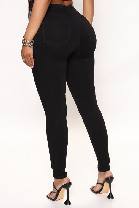 Fashion nova classic high waist skinny shop jeans black