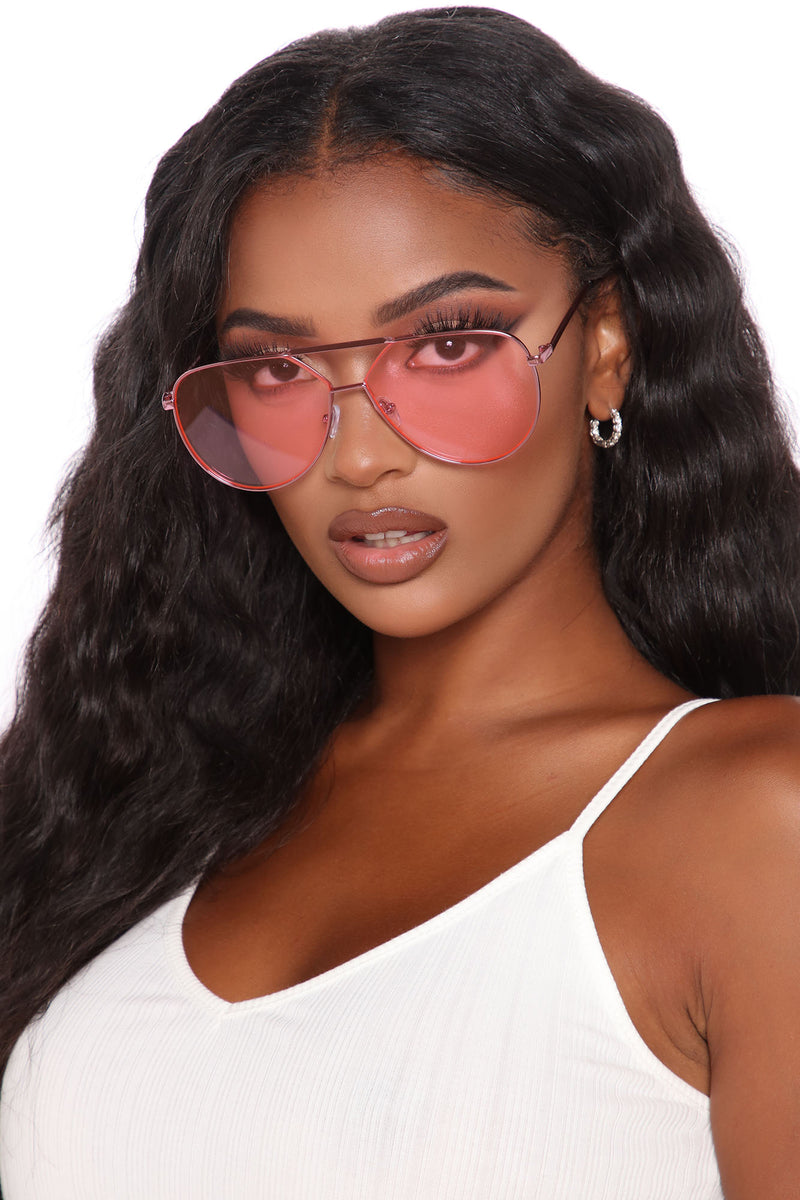 Oh My Oh My Sunglasses - Pink | Fashion Nova, Sunglasses | Fashion Nova