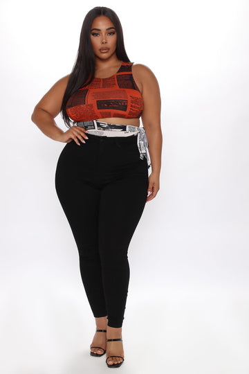 Fashion nova jeans plus outlet size