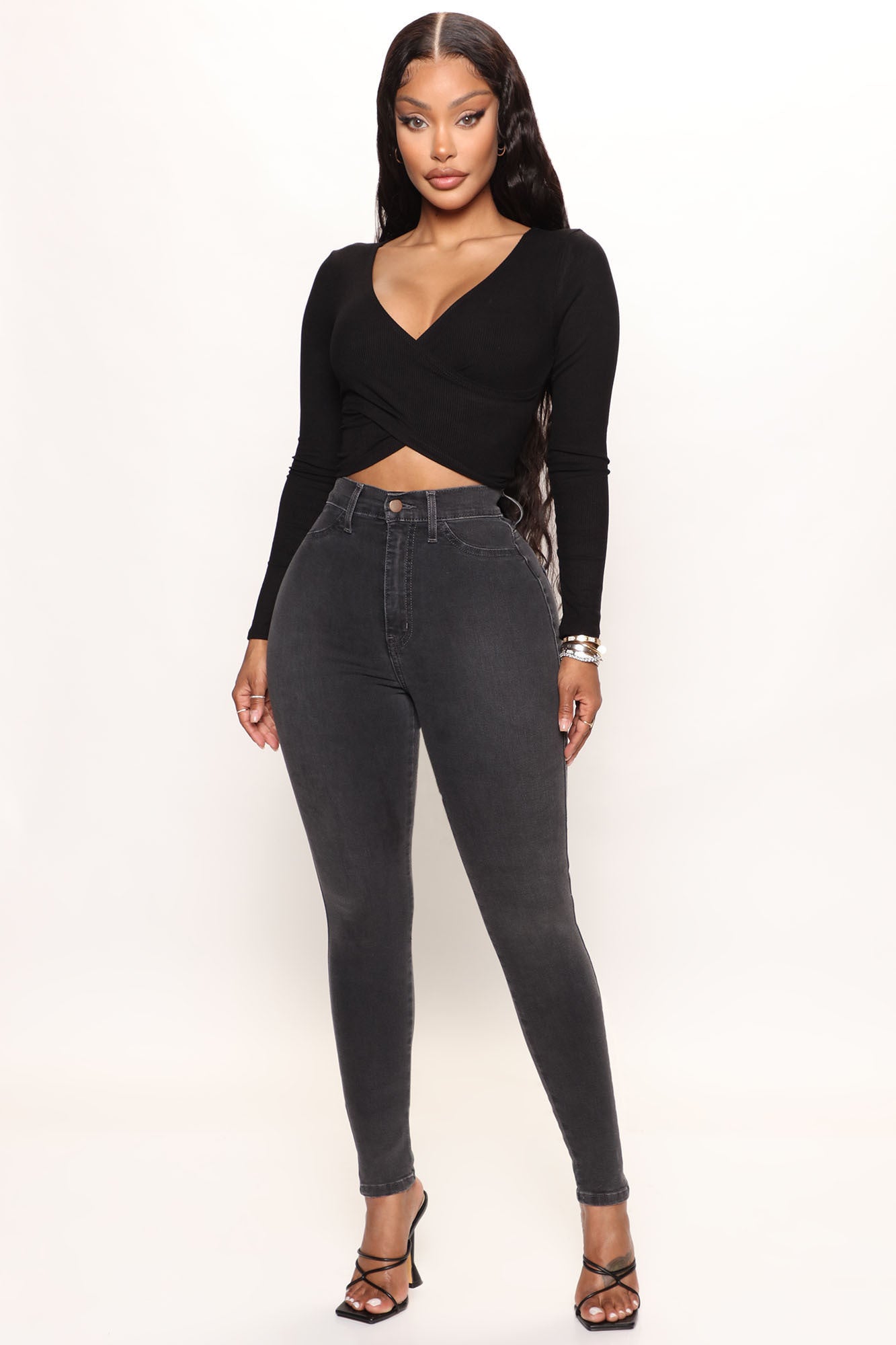 Grey fashion shop nova jeans