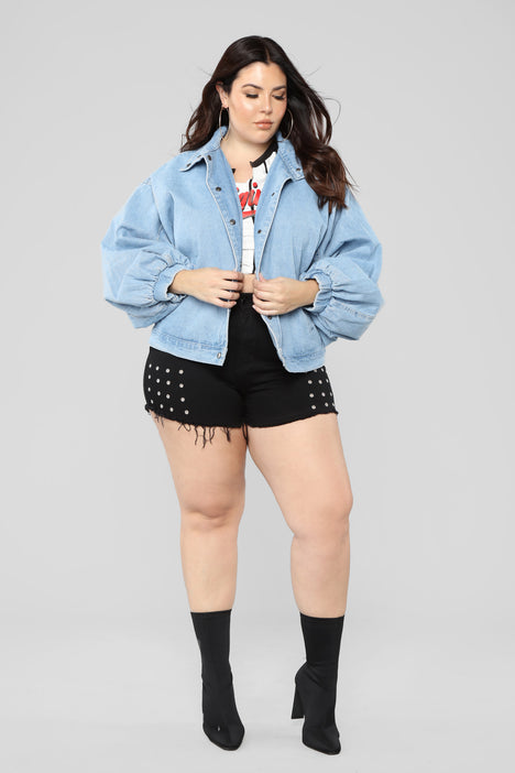 Fashion nova trixie girl denim jacket best sale