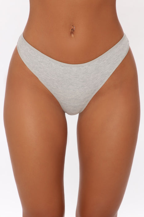Perfect Fit Cotton Thong Panty - Olive/combo, Fashion Nova, Lingerie &  Sleepwear