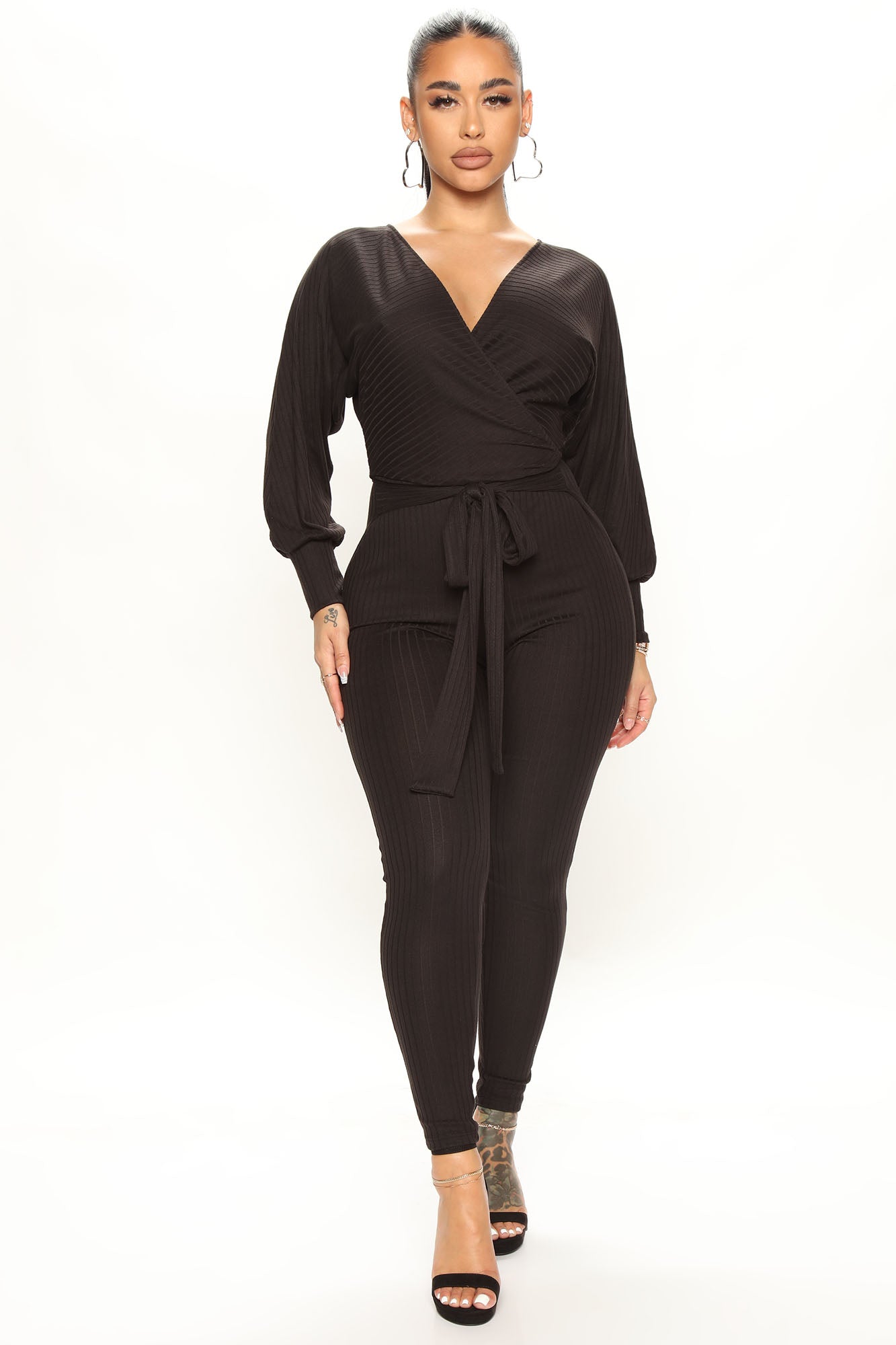A new day black jumpsuit sales