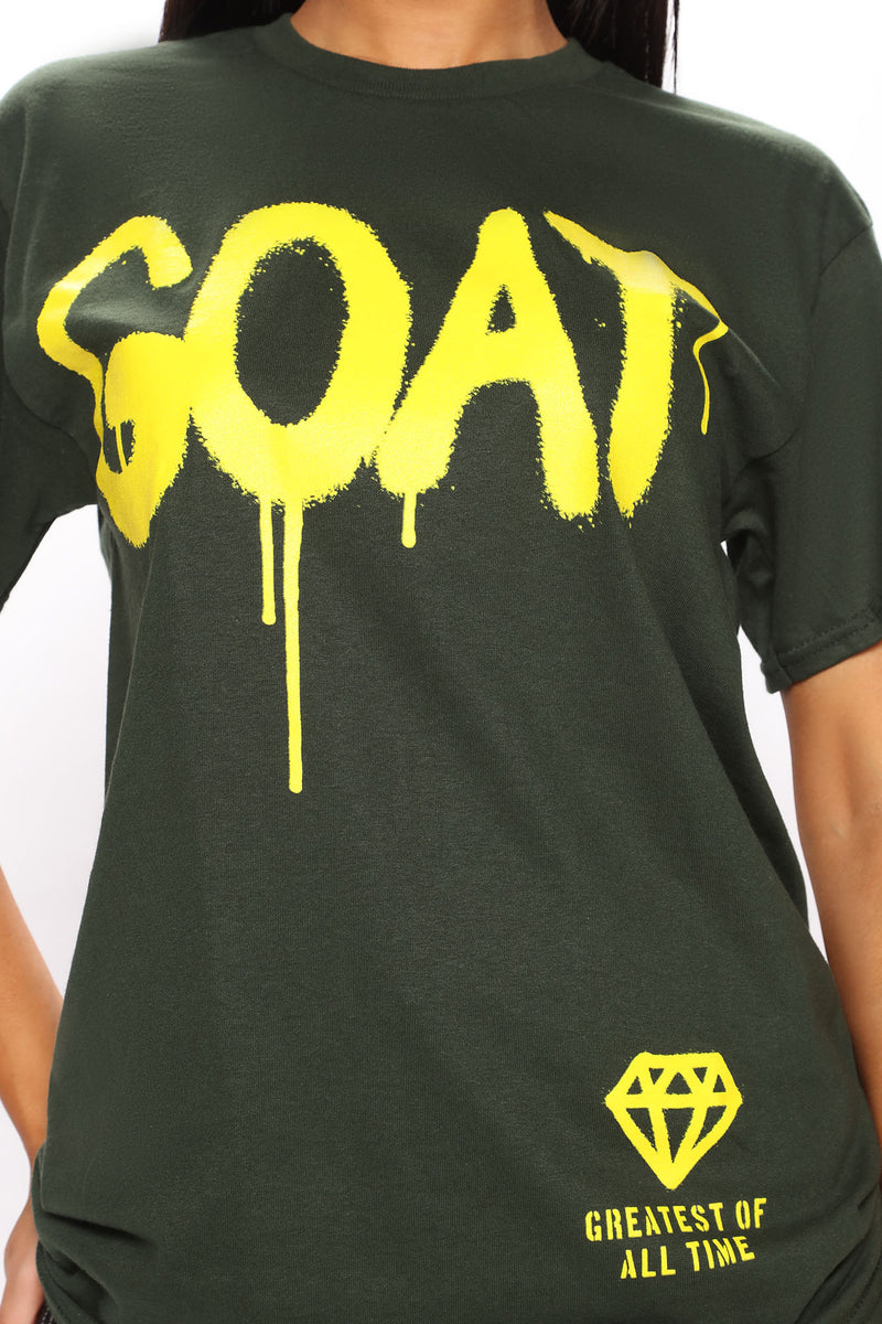 GOAT Graffiti Top - Green | Fashion Nova, Screens Tops and Bottoms ...