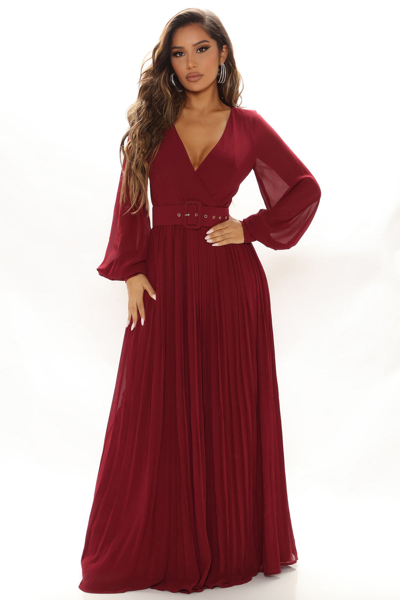 Zaryah Maxi Dress - Wine | Fashion Nova, Dresses | Fashion Nova