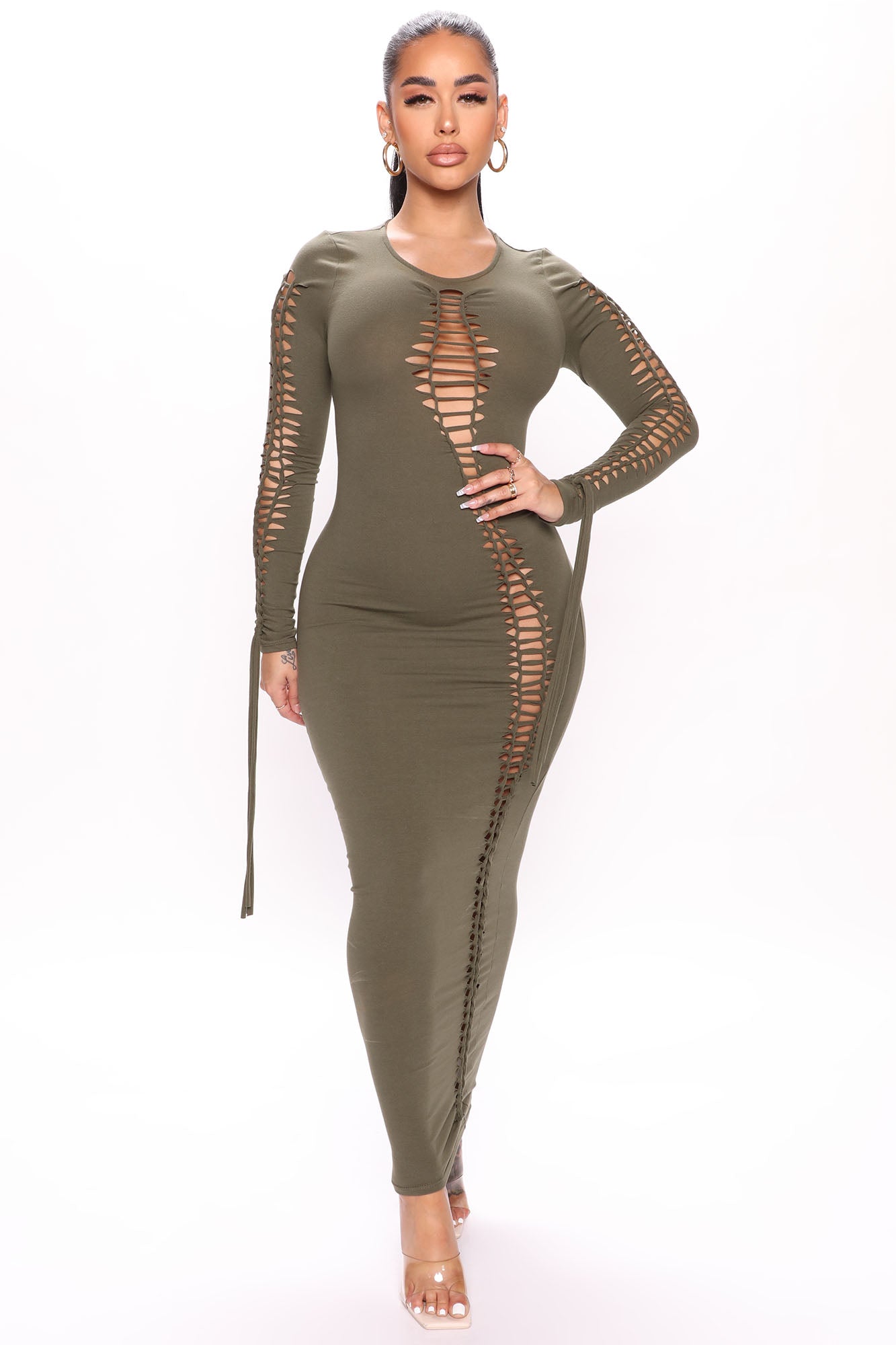 Fashion nova curve maxi dresses clearance
