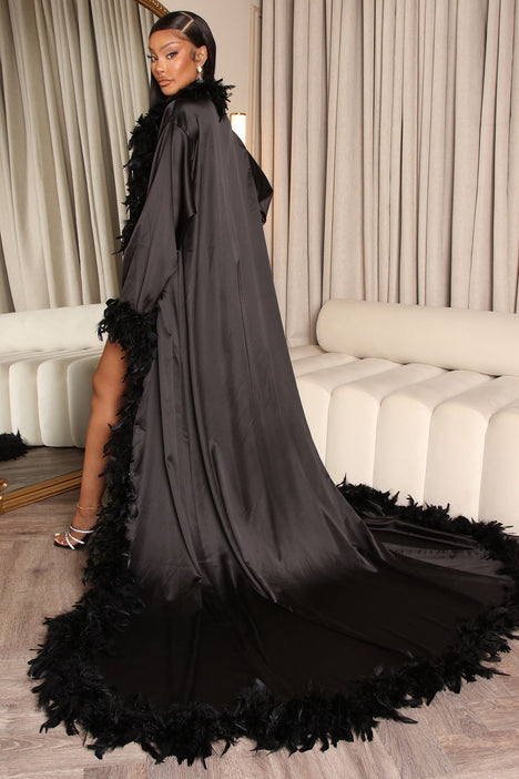 Fashion nova silk robe clearance