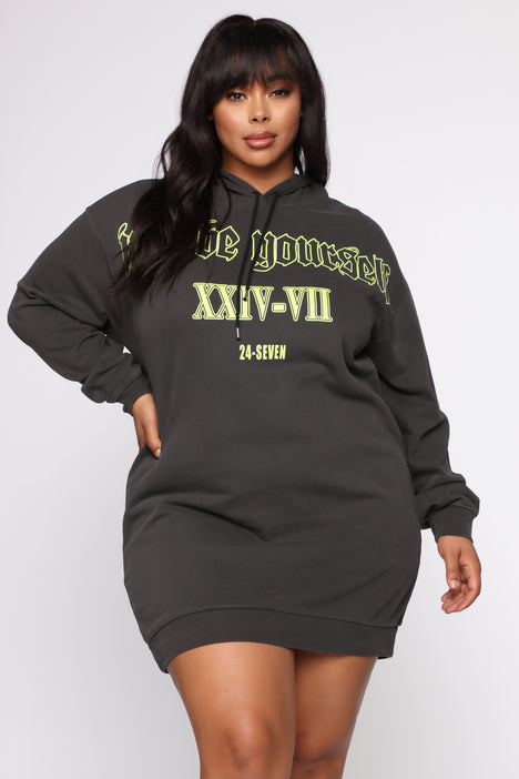 Fashion nova cheap hoodie dress