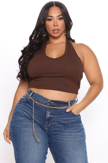 Plus Size Halter Tops For Women Fashion Nova