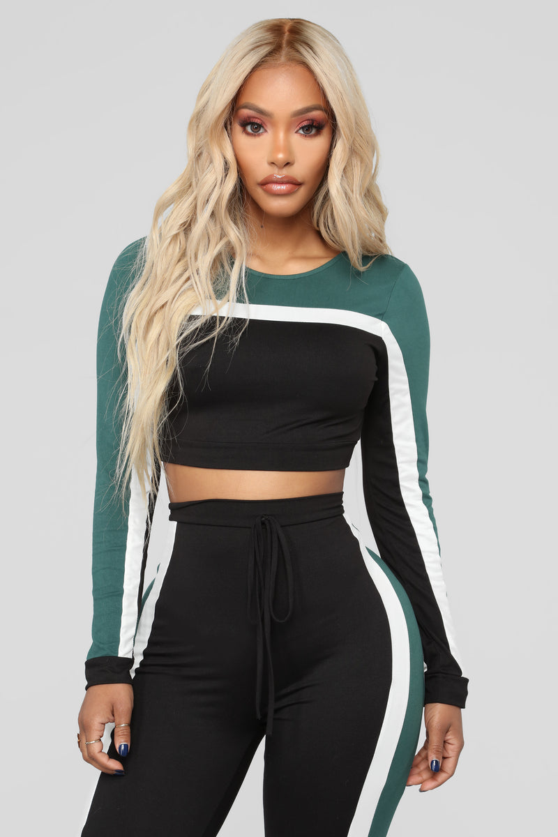 Caught Feelings Set - Hunter Green | Fashion Nova, Matching Sets ...
