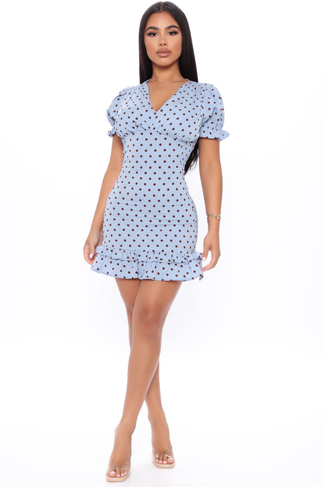 Fashion nova hotsell polka dot dress