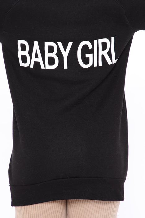 Baby girl hoodie top fashion nova