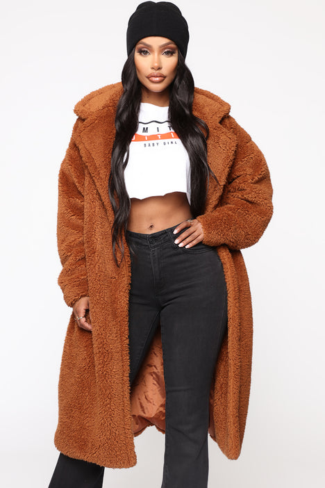 Teddy coat size 18 sale