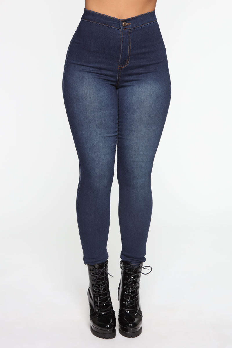 What You Need High Rise Skinny Jeans - Dark Denim | Fashion Nova, Jeans ...