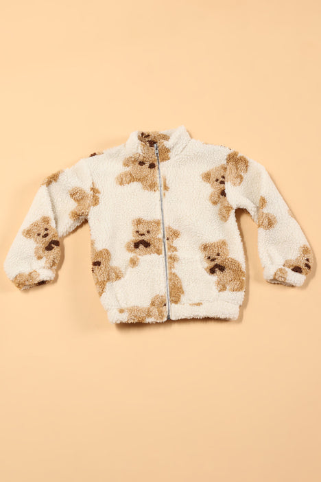 Brynn teddy sales zip up jacket