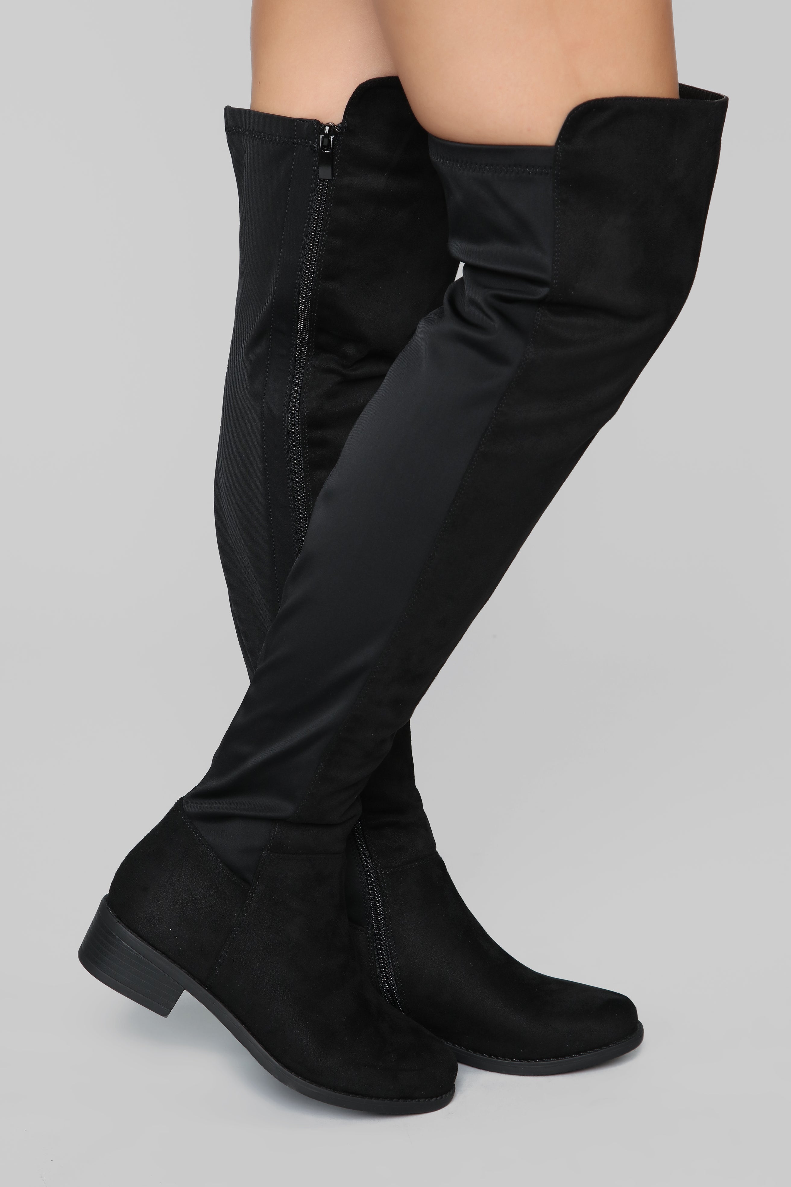 Marja Over The Knee Boot Black