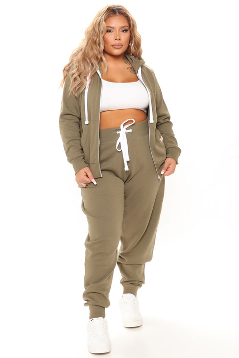 Relaxed Vibe Joggers Olive Fashion Nova Pants Fashion Nova