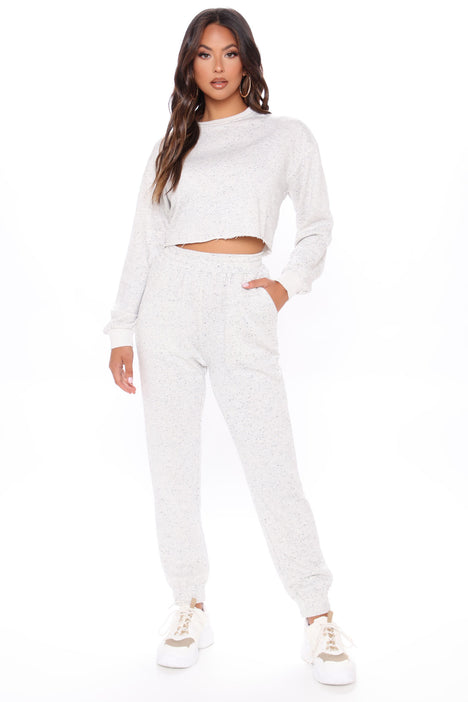 Fashion nova sweatpants set online