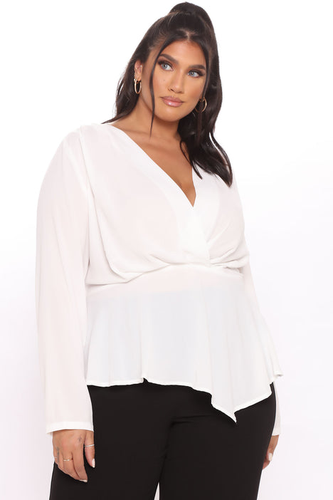 White blouse size 20 shop