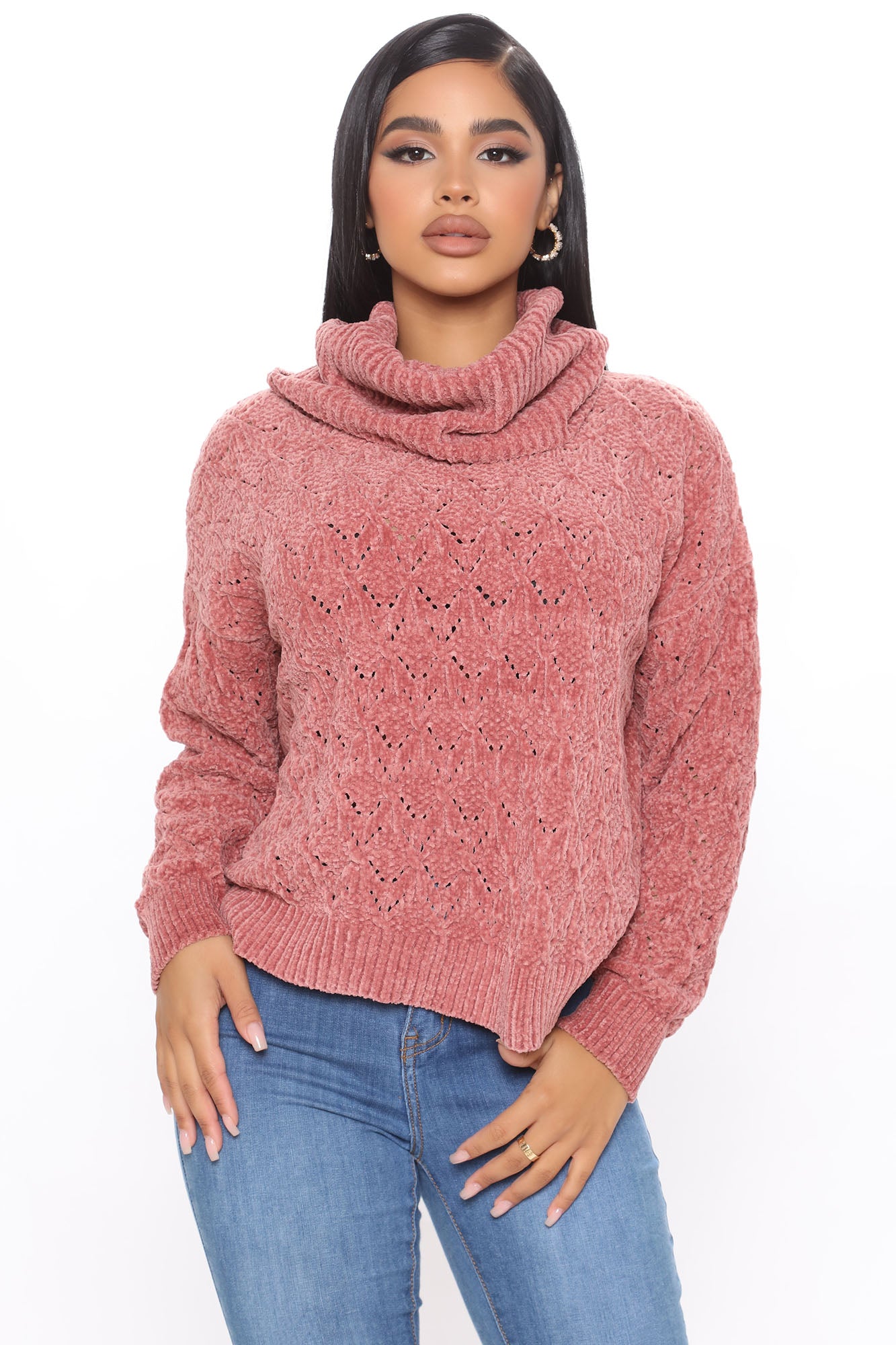 Rust chenille best sale sweater