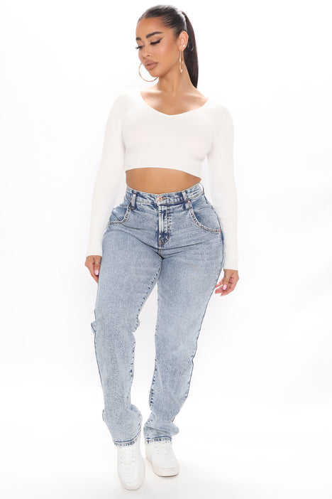 Fashion nova mom jeans store