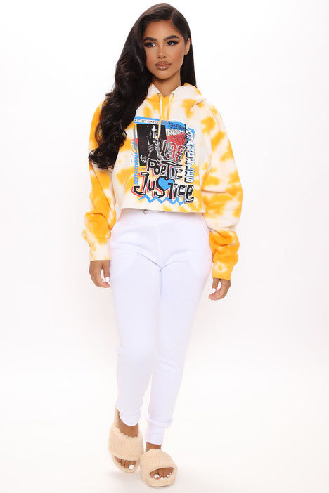 Justice crop top hoodie shop