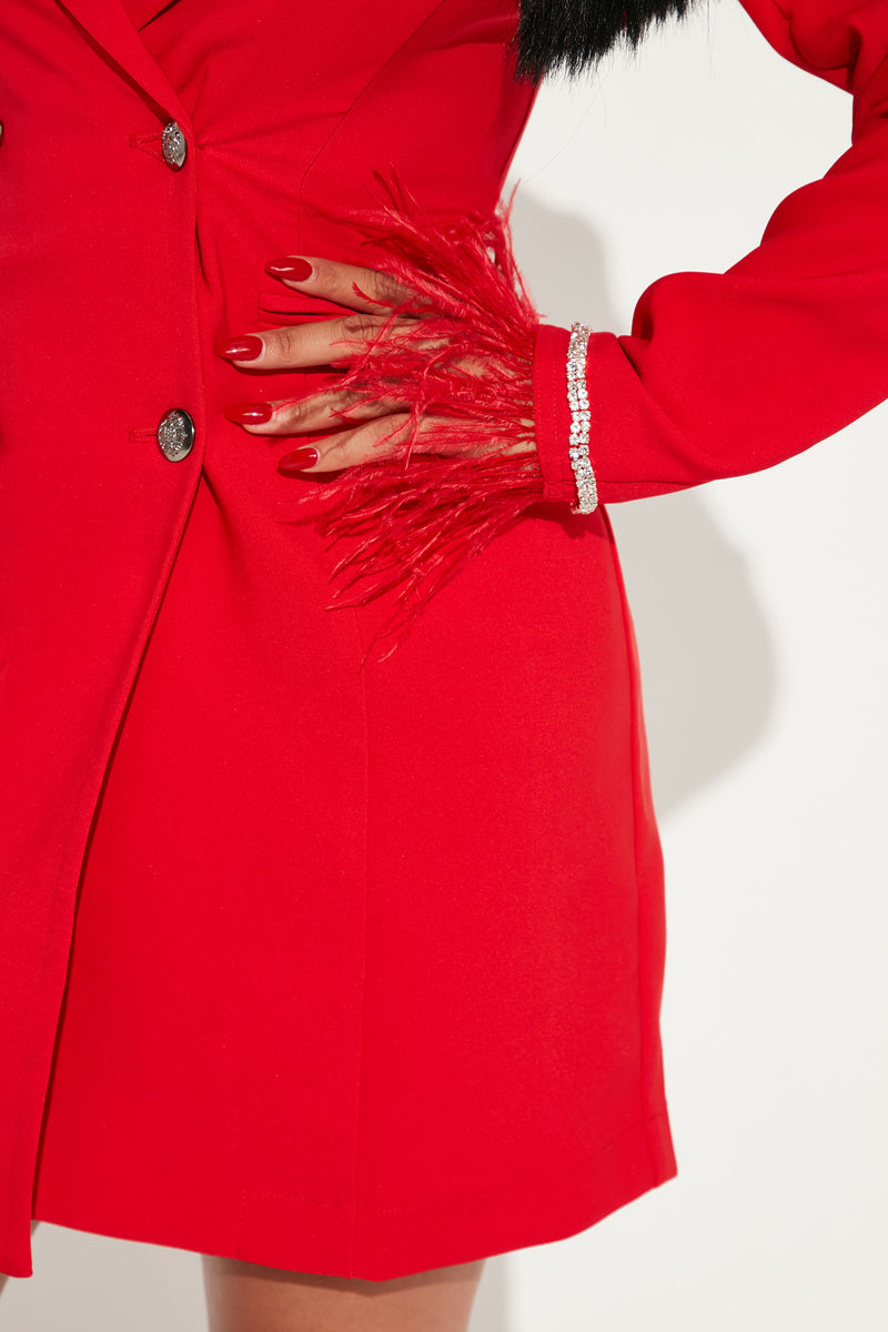 Red 4698 Night At The Ballet Blazer Mini Dress - Red | Fashion Nova, Dresses ...