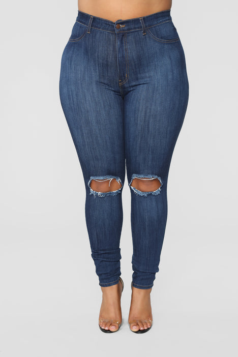 Tough luck jeans fashion nova 2025