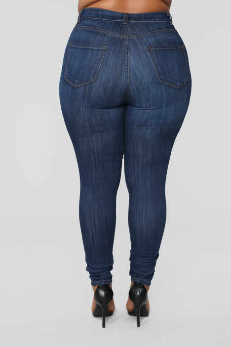 Fashion nova tough luck jeans top