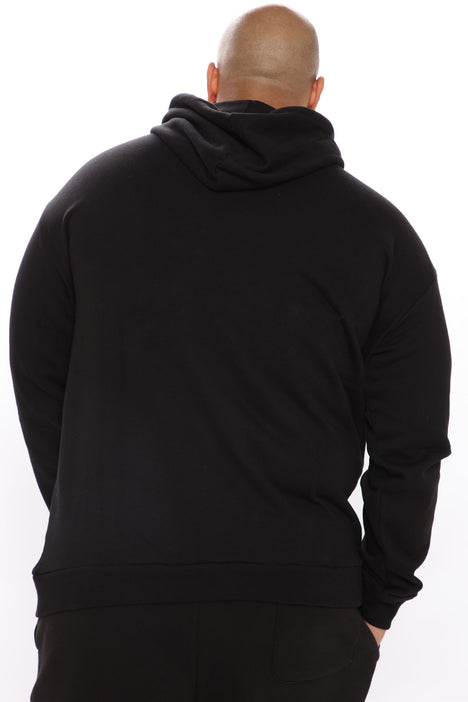 Tyson Hoodie Black Fashion Nova Mens Fleece Tops Fashion Nova