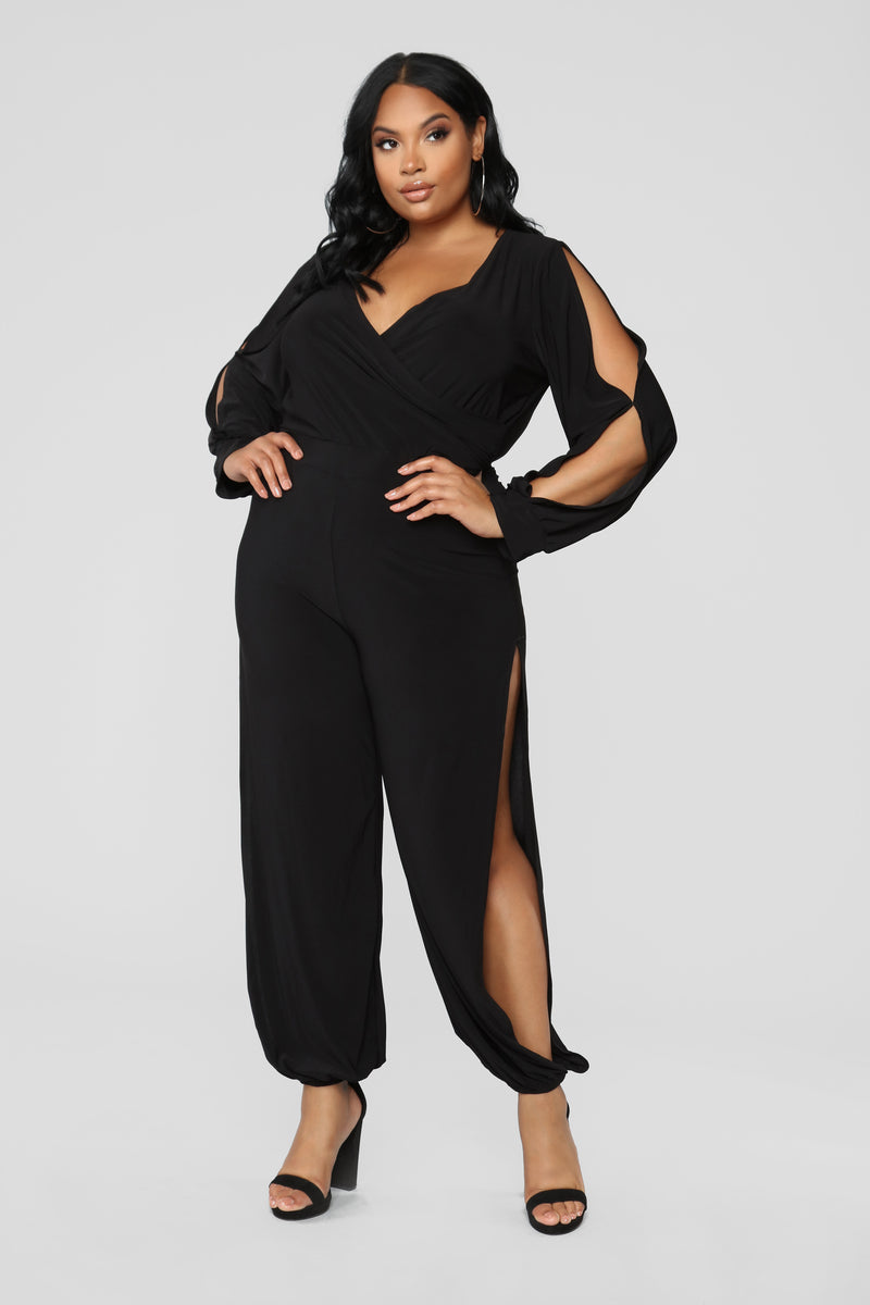 In The Shadow Jumpsuit Black Fashion Nova, Jumpsuits Fashion Nova