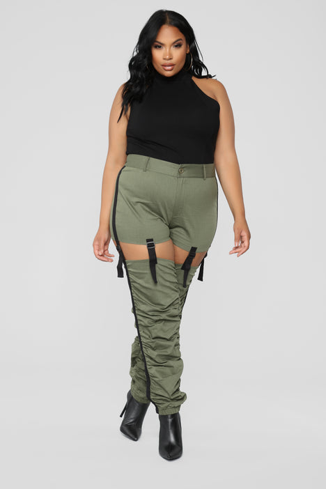Fashion nova plus size cheap cargo pants