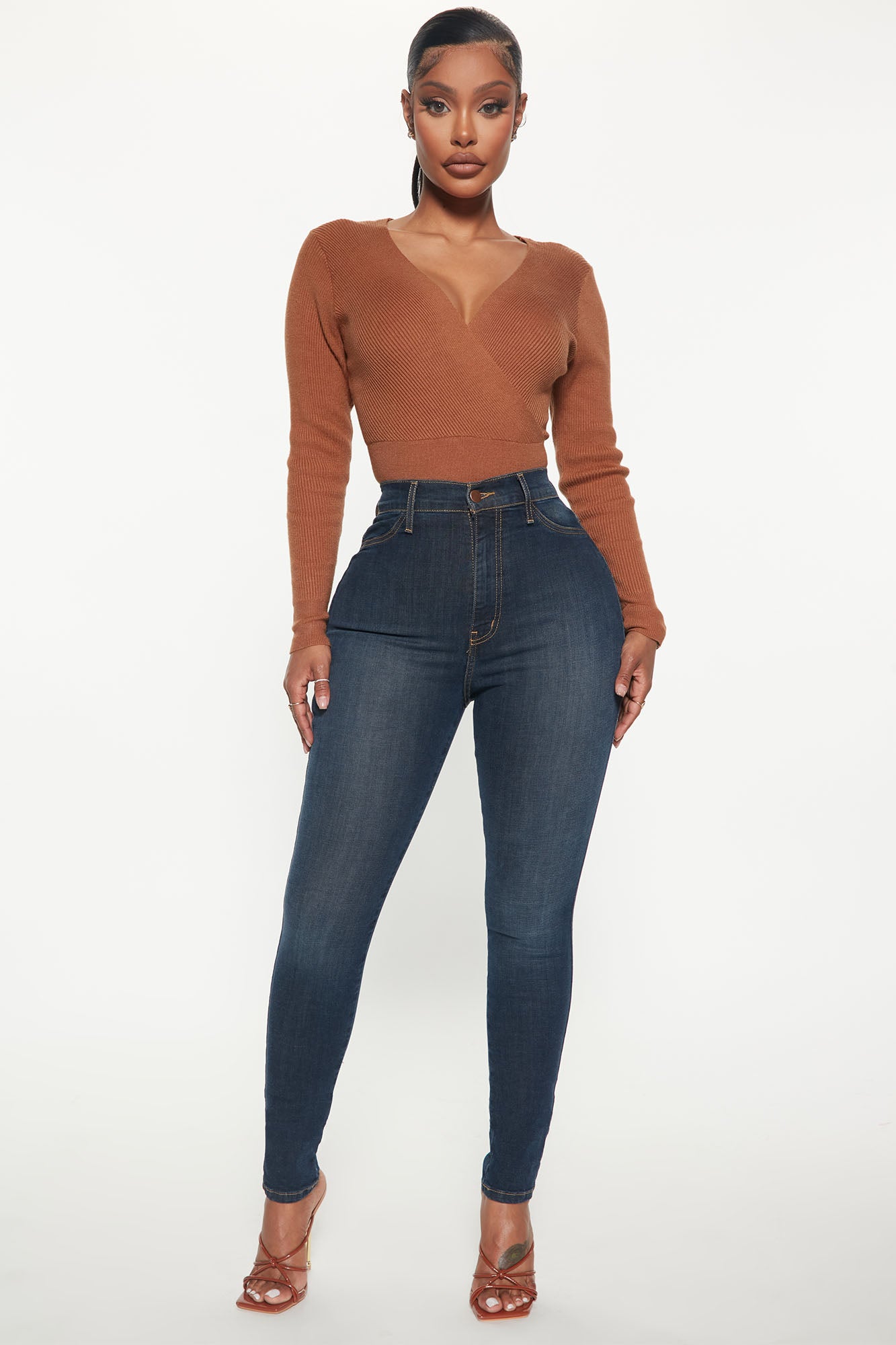 Fashion nova high waisted jeans hotsell