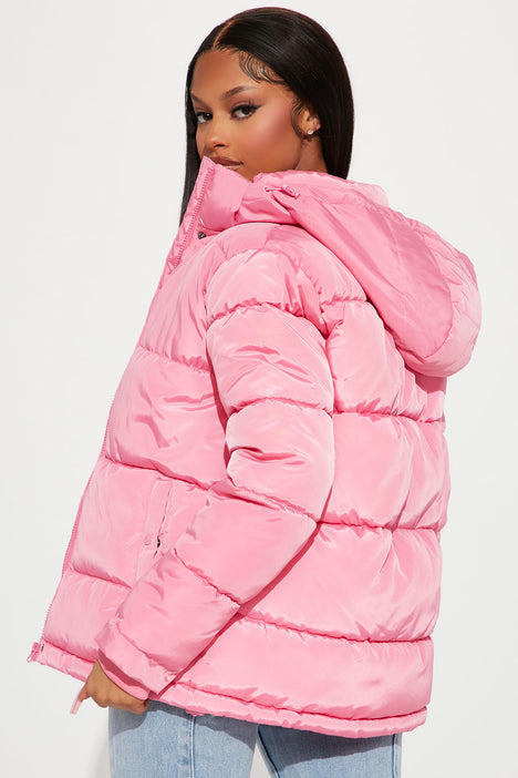 Pink jacket outlet fashion nova
