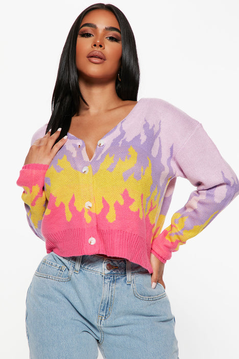 Fashion nova new arrivals rainbow sweater