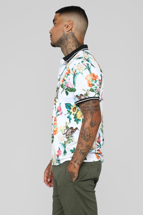 Saabat short sales sleeve polo